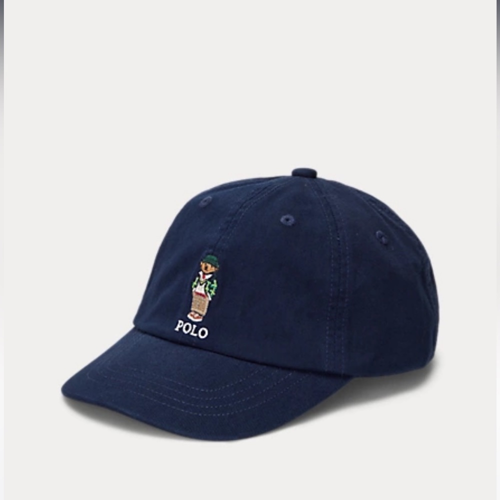 NWT Polo Bear Chino Ball Cap 2T-4T